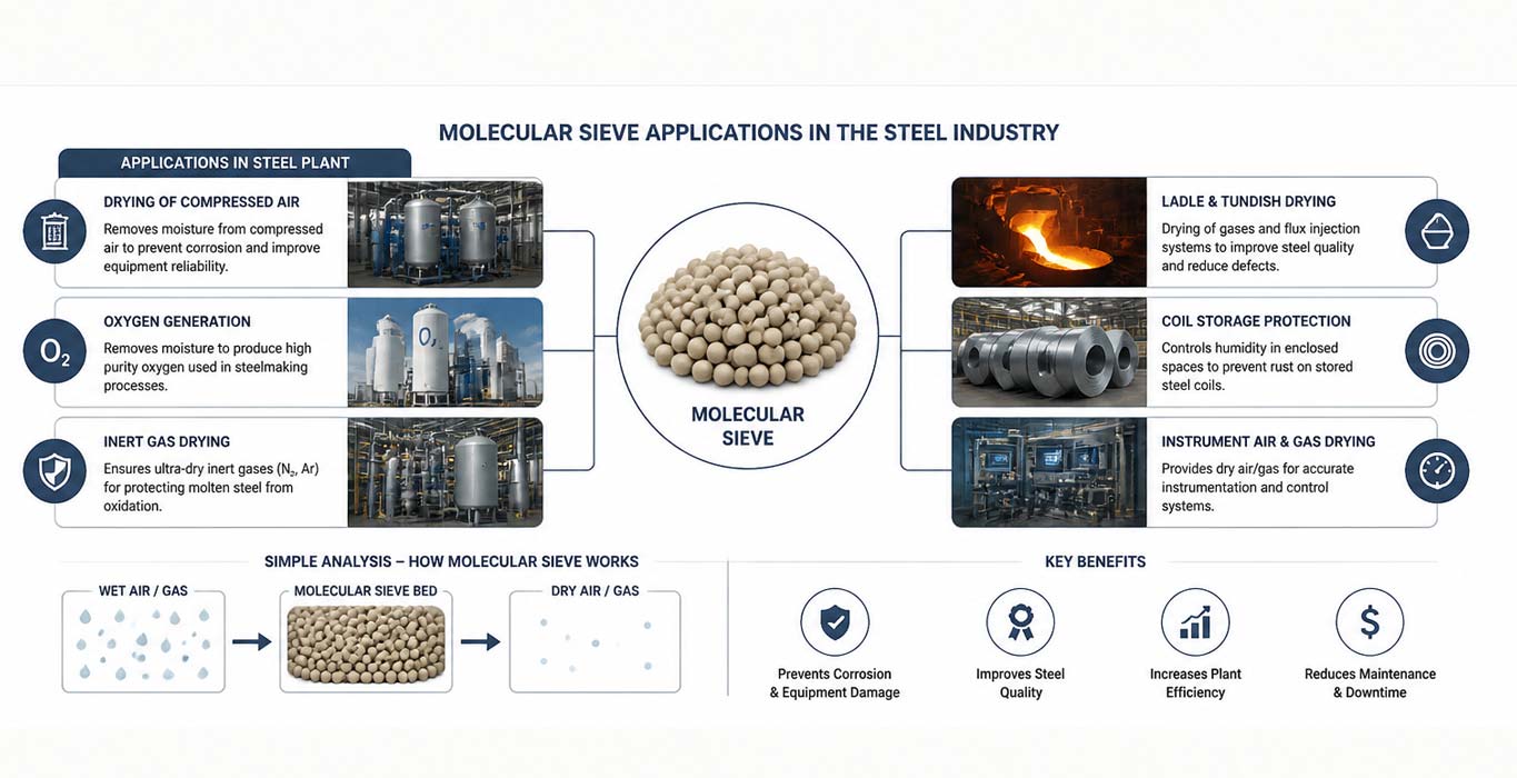  تصویر کاربرد مولکولارسیو در صنایع فولاد (Steel Industry) 